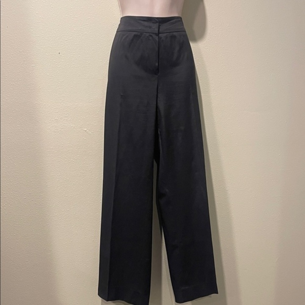 Escada Black Wide-Leg Pants 12